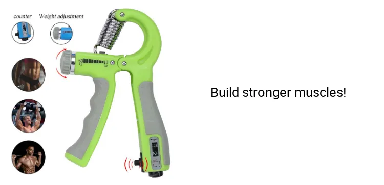 Counting Grip Strengthener Hand Grip