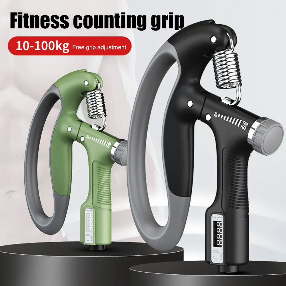 6-60Kg Adjustable Heavy Grips Hand Gripper Gym Power Fitness Hand Exerciser Grip