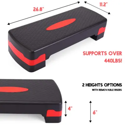 Adjustable Aerobic Stepper-2 Step