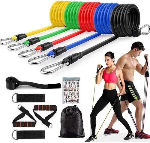 11 Pcs Resistance Band Set