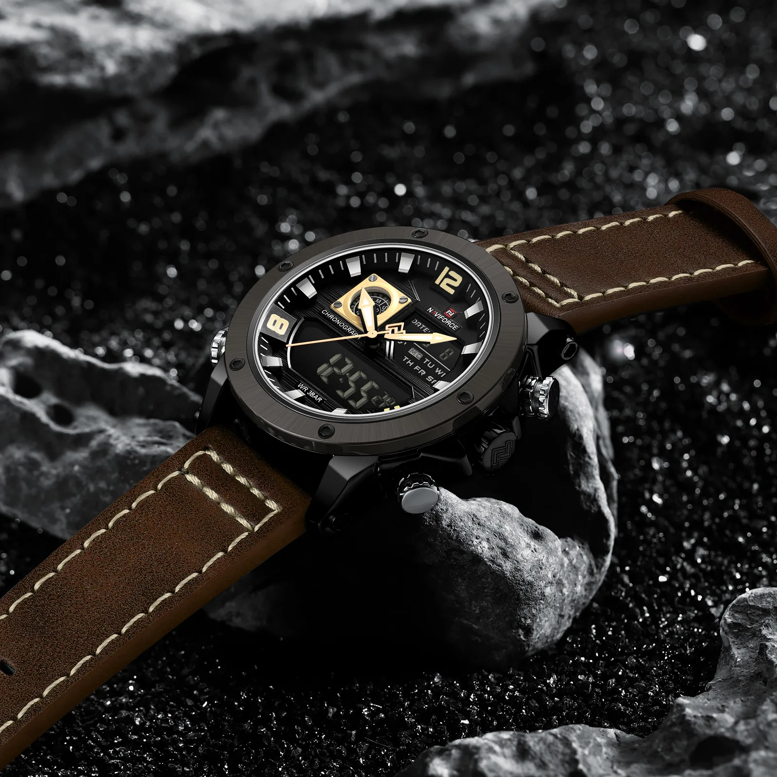 NAVIFORCE NF9236 Japanese Movement Military Style Men’s Watch With Water Resistance And Luminous Outdoor Sports Features - Image 3