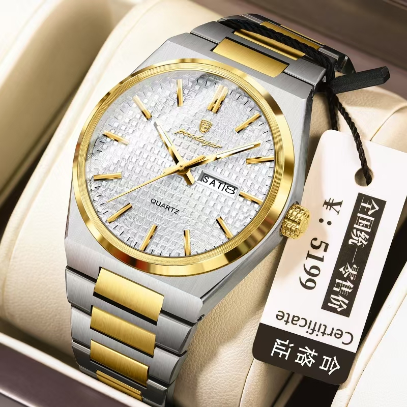 Wristwatch Date Week Watch