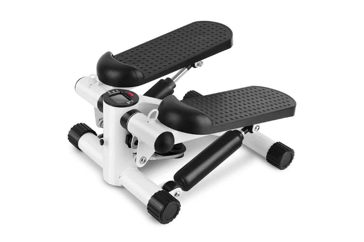 Mini Fitness Twist Stepper Electronic Display Home Exercise Equipment with Resistance Bands