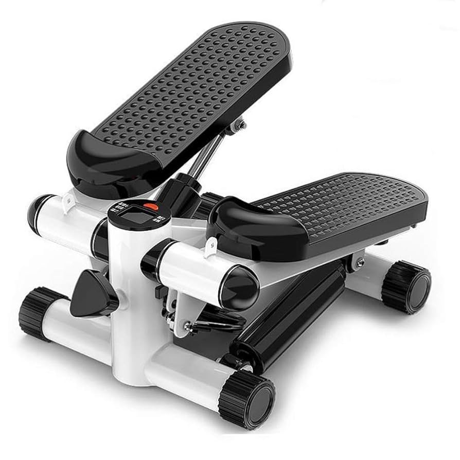 Mini Fitness Twist Stepper Electronic Display Home Exercise Equipment with Resistance Bands