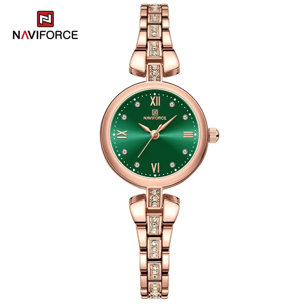 NAVIFORCE NF5034L CH Watch For Women With Free Box.