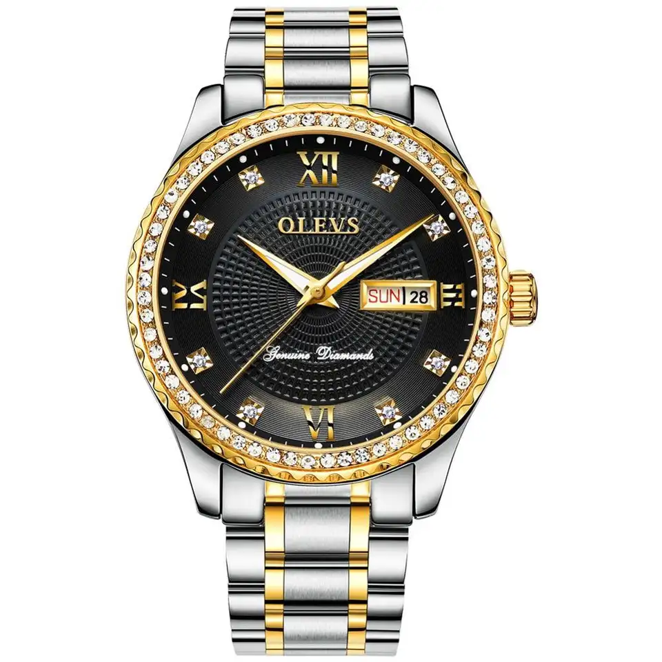 OLEVS 6618 CH Watch For Men With Free Box.