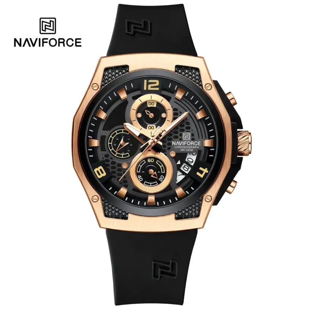 Naviforce 8051T For Man - Black Rose