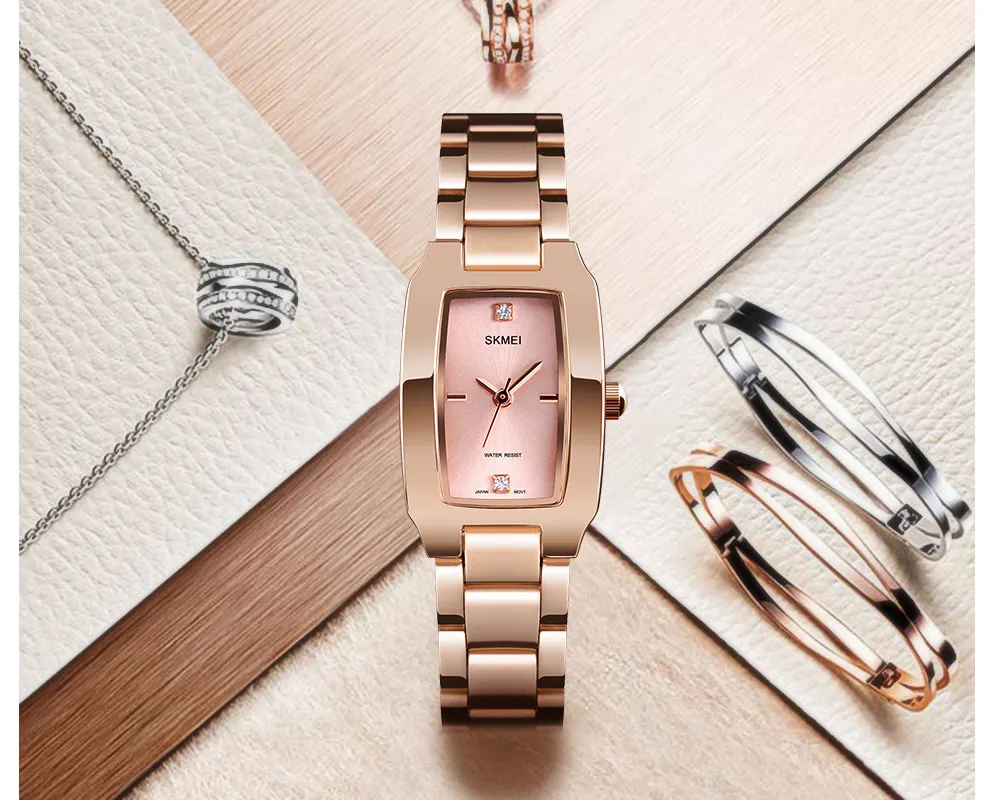 SKMEI 1400 CH Watch For Women With Free Box.