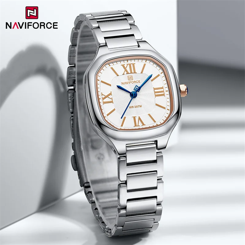 NAVIFORCE NF5042L CH Watch For Women With Free Box.