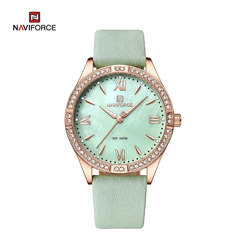 NAVIFORCE NF5038L CH Watch For Women With Free Box.