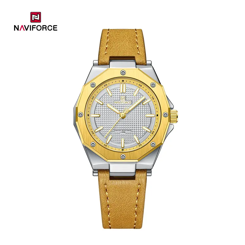 NAVIFORCE NF5026L CH Watch For Women With Free Box.
