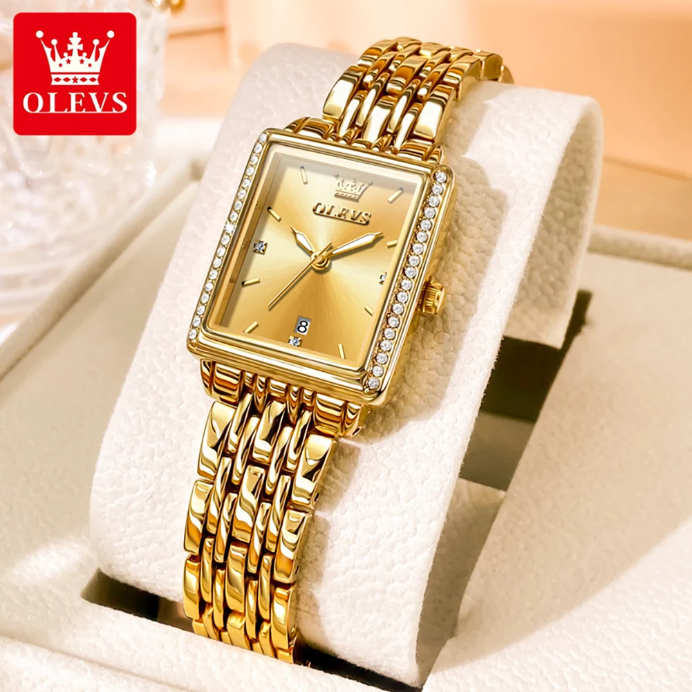 OLEVS 9995 CH Watch For Women With Free Box.