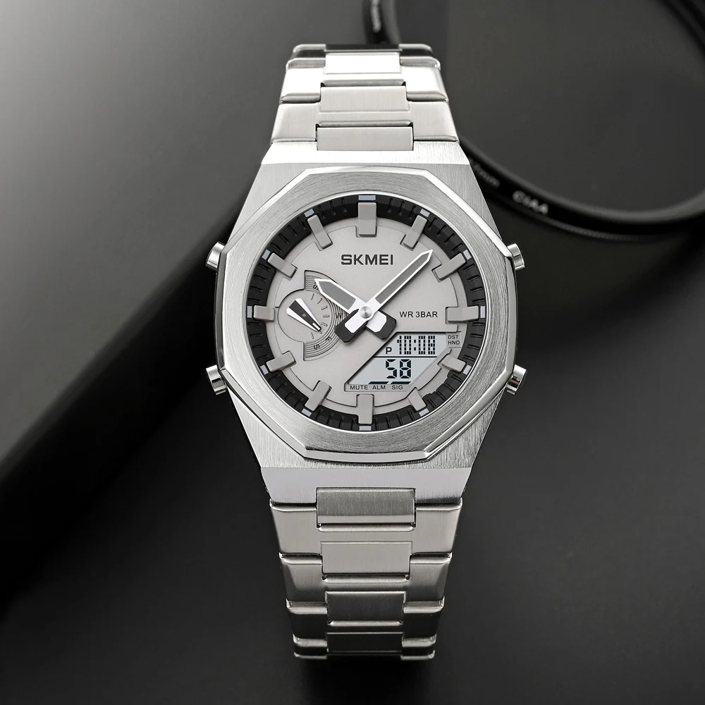 SKMEI 1816 CH Watch For Men With Free Box.