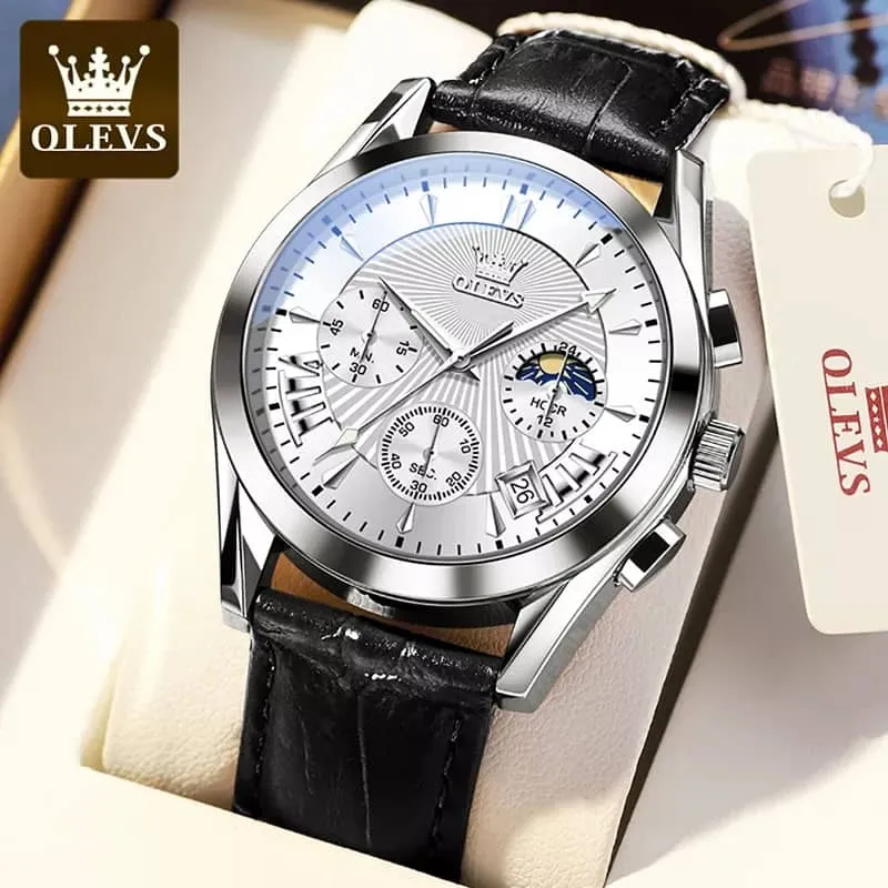 OLEVS 2876 L Watch For Men With Free Box.