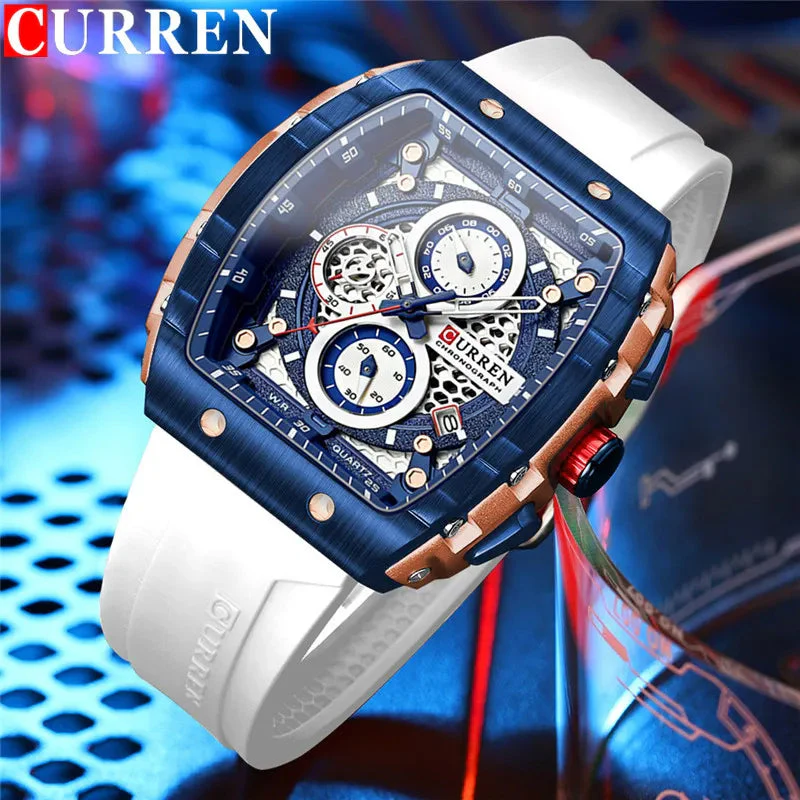 Curren 8442 Rb- Wrist Watch For Men