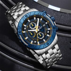 Naviforce NF-9226 CH Watch For Men With Free Box.