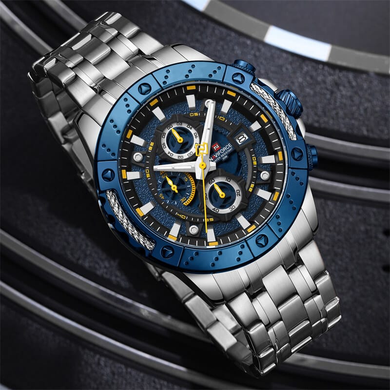 Naviforce NF-9226 CH Watch For Men With Free Box.