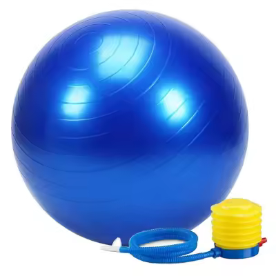 Yoga Ball/ Gym Ball (75cm ) with Free Pumper