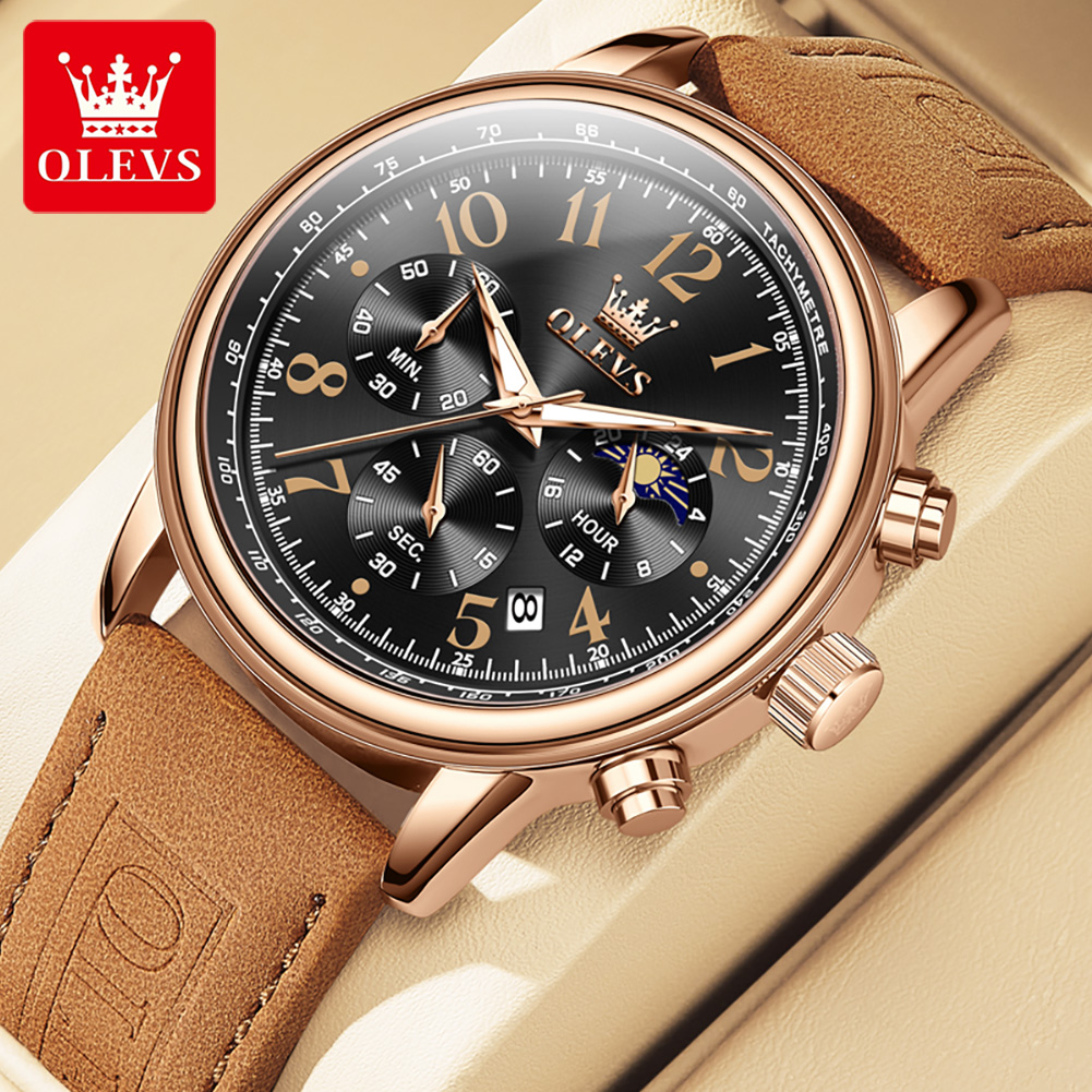 Primepick Olevs 2912L Watch For Men With Free Box.