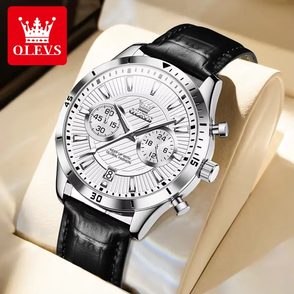 Primepick Olevs 2921 L Watch For Men With Free Box.