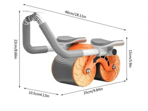 Primepick Abdominal Automatic Roller Two Wheel Rebound.