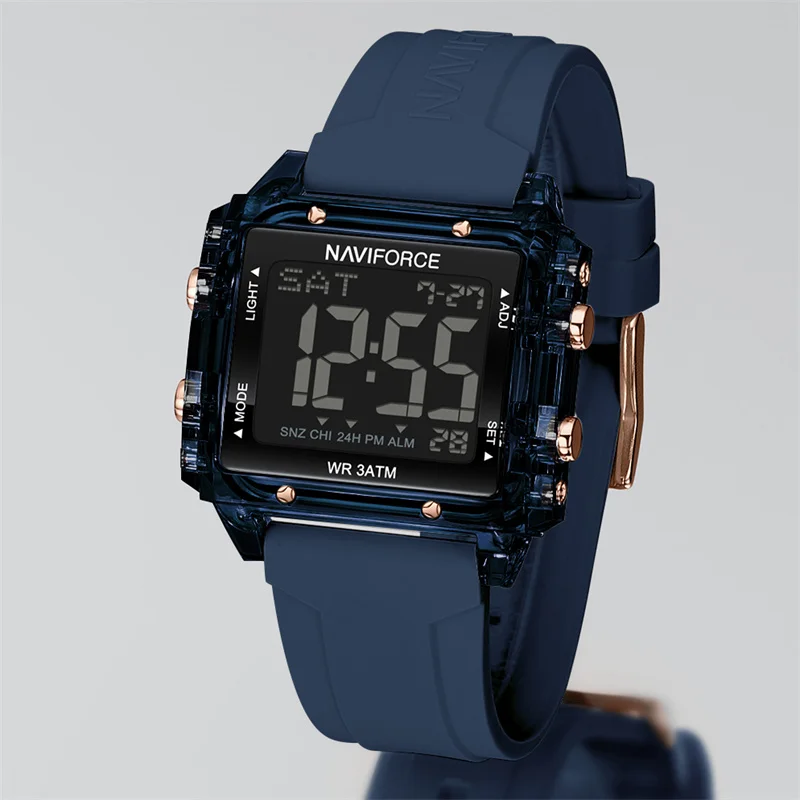 Primepick Naviforce 7101 – Black Wrist Watch